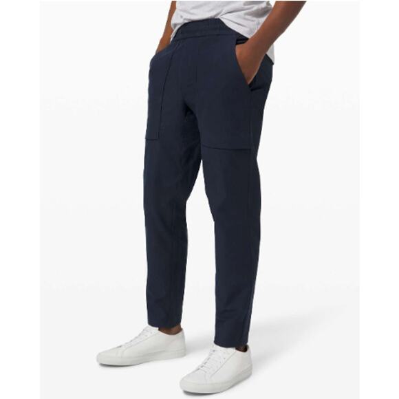 Lululemon Bowline Pant Utilitech 30" Navy Blue Small - Picture 1 of 15